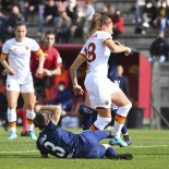 A.S. Roma Women vs F.C. Como Women quarter-final return match of Women's Coppa Italia