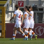 A.S. Roma Women vs F.C. Como Women quarter-final return match of Women's Coppa Italia