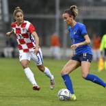Italia vs Crotia UEFA women's world cup qualifying round