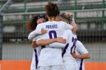 Esultanza della Fiorentina