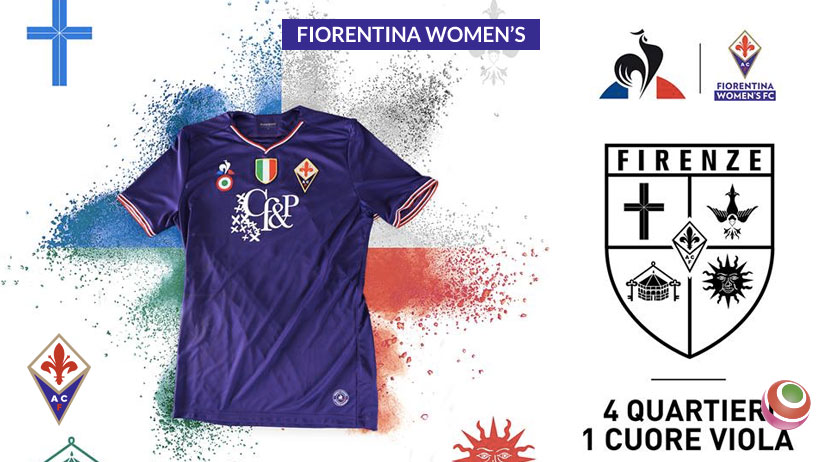 Maglia Home Fiorentina nazionali