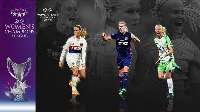 Women's Player of the Year 2017/18: Harder, Hegerberg e Henry candidate ...