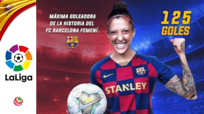 Jenni Hermoso, la massima goleador della storia del Barcellona