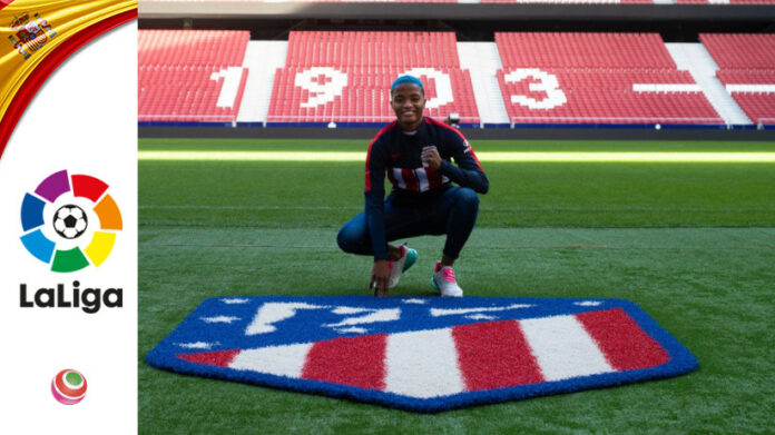 PrimeraDivision-Femenina-2021-AtleticoMadrid-Rasheedat_Ajibade Rasheedat Ajibade - Atlético Madrid