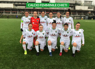 Vittoria al novantesimo per il Chieti Calcio Femminile che rimane al primo posto in classifica