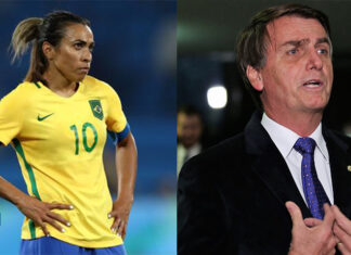 Bolsonaro al veleno: “Ridicolo paragonare gli stipendi di Neymar e Marta”