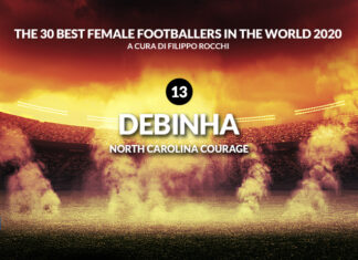 The 30 best female footballer of the world 2020: Debinha