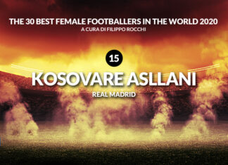 The 30 best female footballer of the world 2020: Kosovare Asllani
