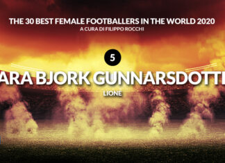The 30 best female footballer of the world 2020: Sara Bjork Gunnarsdottir