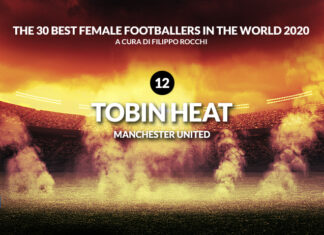 The 30 best female footballer of the world 2020: Tobin Heat