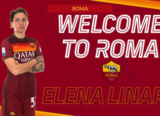 Elena Linari è una nuova calciatrice giallorossa