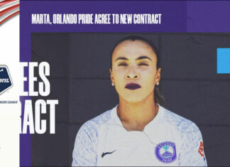 La leggenda Marta rinnova con l’Orlando Pride