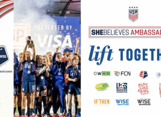 U.S. Soccer lancia SheBelieves Ambassadors per sostenere le donne nel loro futuro
