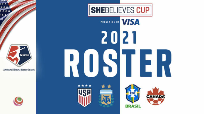 NationalWomenSoccerLeague-2021-usa-she-believes-cup-roaster