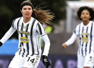 Infortunio Pedersen per la Juventus Women: “Mi sento sollevata perché non ho bisogno di un intervento chirurgico, presto tornero’ in campo”