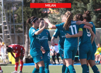 Rossonere sul velluto: Pink sport battuta 6-1