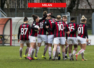 Rossonere di rimonta: nona vittoria di fila