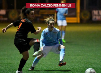 Nel derby le giallorosse restano in 10 e perdono 1 a 2