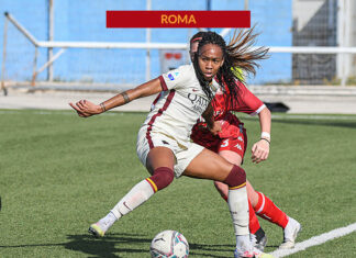 La Roma Femminile sul velluto: poker alla Pink Bari e quarto successo di fila