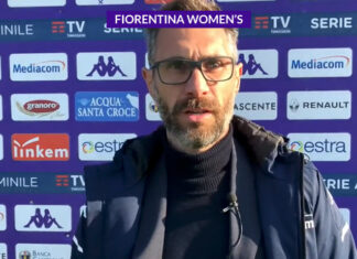Antonio Cincotta, Fiorentina Femminile: “Sconfitta ingiusta. Ci è mancata lucidità in attacco”