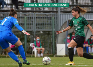 La Florentia San Gimignano regge solo un tempo contro un ottimo Sassuolo
