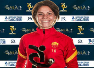 Roma, Manuela Giugliano nella top 11: “Super orgogliosa sperando di continuare a farvi divertire”