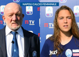 Mister Pistolesi e Sarah Huchet, Napoli Femminile: “Abbiamo dimostrato di meritare una classifica migliore”
