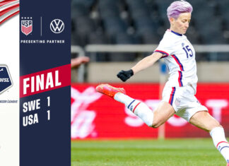 Pareggio per gli Stati Uniti contro la Svezia