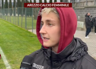 Carolina Cosi, Arezzo Calcio Femminile: “Fisicamente stiamo molto bene. Gara molto difficile per via del vento”
