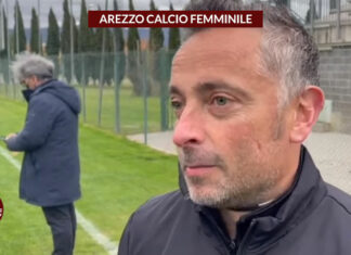 Massimiliano Forzini, Arezzo Calcio Femminile: “Da qui in poi dobbiamo vincerle tutte. Il vento ha inciso un po’ nella prestazione”