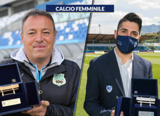 Il Settore Tecnico incorona i migliori allenatori del calcio femminile: premiati Piovani e Alain Conte