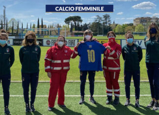 La FIGC e le Azzurre a fianco della Croce Rossa per aiutare le donne in condizione di vulnerabilità