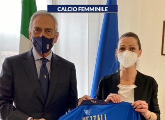 Incontro Gravina-Vezzali: “Colloquio costruttivo, il calcio può essere da traino per tutto lo sport”