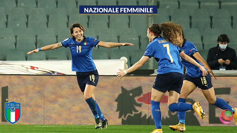 Nazionale femminile, qualificazioni Euro 2021: le azzurre vincono