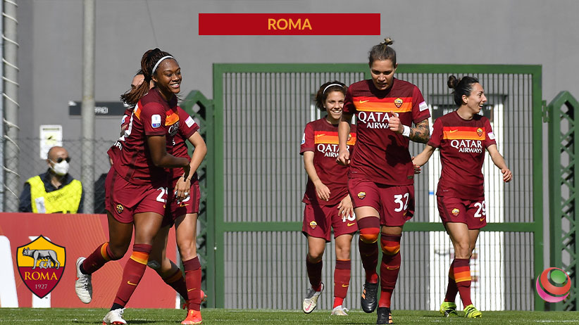 La Roma E In Finale Di Coppa Italia Femminile Calcio Femminile Italiano