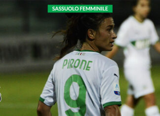 Valeria Pirone, Sassuolo: “Contro la Juve chi sbaglia paga. Non molliamo, vogliamo il 2° posto”