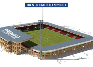 Via libera definitivo della Provincia di Trento per il nuovo stadio del Trento Calcio Femminile