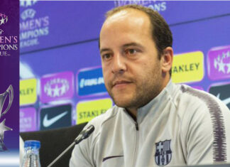 Lluis Cortés: affrontiamo la sfida contro il PSG con entusiasmo e ambizione Lluis Cortes PSG-Barcellona