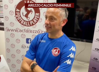 Massimiliano Forzini, Arezzo Calcio Femminile: “Risultato che rispecchia quanto visto in campo. Il sogno continua”