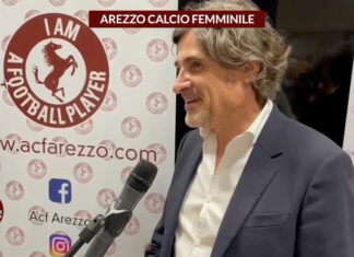 Massimo Anselmi, Presidente Arezzo Calcio Femminile: “Contento per la prestazione. Restano quattro gare importanti da vivere”