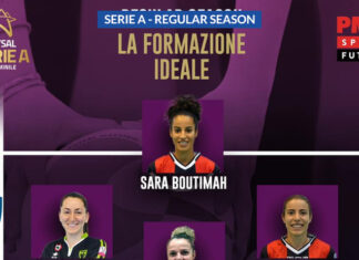 Top 5 PMG Sport Futsal: il best team della A femminile votato dal pubblico