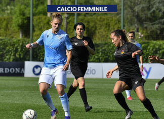 La Lazio vince 2-1 il derby contro la Roma Calcio Femminile e festeggia la promozione in Serie A