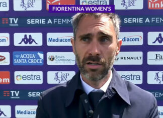 Antonio Cincotta, Fiorentina Femminile: “Gara giocata con serenità e personalità. Il gruppo sta tornando al top”
