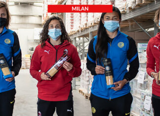 Cinquemila chili di pasta la molisana al banco alimentare della lombardia