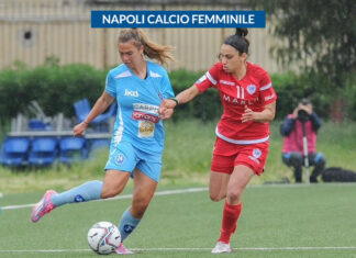 Il Napoli piega la San Marino Academy. Sarah Huchet: “Ogni volta che segno non vinciamo, ma sapevo che oggi sarebbe stato diverso”