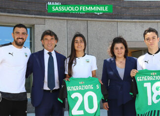 Presentato oggi al Mapei Football Center il progetto “Generazione s”