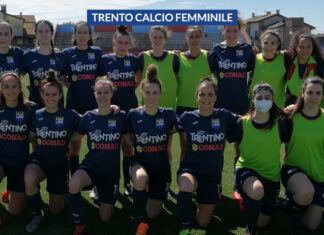 Trento Calcio Femminile: 6-0 contro il fanalino di coda del campionato di Serie C