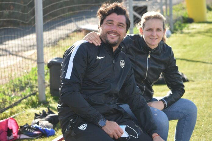 Cristian Toro e Amparo Gutierrez, Sevilla femenino