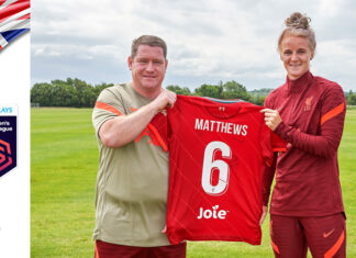 Ritorno in casa Liverpool FC: Jasmine Matthews