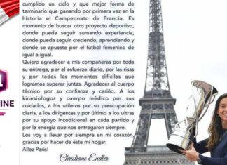 Christiane Endler annuncia l’addio al Paris Saint-Germain: “Finisce un ciclo della mia vita”